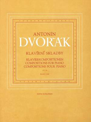 Dvorak, A: Piano Compositions, Op.52