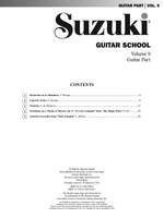 Suzuki Guitar School Guitar Part, Volume 9 Product Image