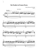 Robert Schumann: Six Etudes in Canon Form, Op. 56 Product Image