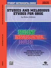 Student Instrumental Course: Studies and Melodious Etudes for Oboe, Level II