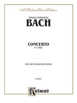 Johann Sebastian Bach: Concerto for Two Pianos in C Major