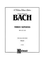 Johann Sebastian Bach: Three Sonatas for Viola da Gamba, BWV 1027-29 Product Image