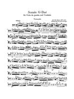 Johann Sebastian Bach: Three Sonatas for Viola da Gamba, BWV 1027-29 Product Image