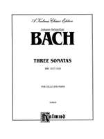 Johann Sebastian Bach: Three Sonatas for Viola da Gamba, BWV 1027-29 Product Image