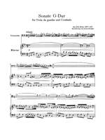 Johann Sebastian Bach: Three Sonatas for Viola da Gamba, BWV 1027-29 Product Image