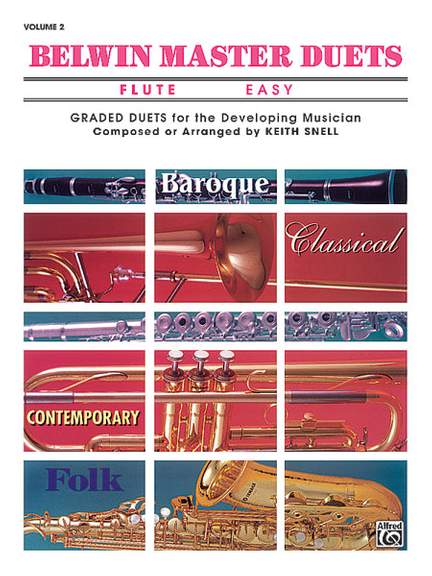 Belwin Master Duets (Flute), Easy Volume 2