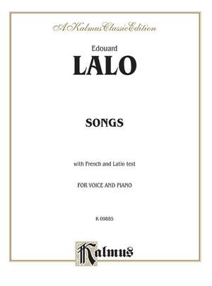 Édouard Lalo: Songs for Voice and Piano