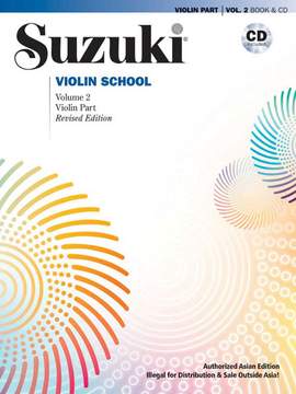 Suzuki Violin School Violin Part & CD, Volume 2 (Asian Edition) (Revised)