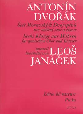 Dvorak, A: Moravian Duets (6), arranged by Leos Janacek (Cz-G)