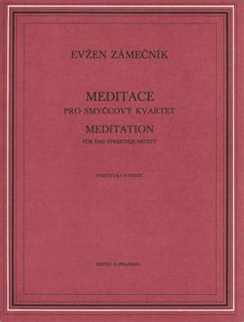 Zamecnik, E: Meditation For String Quartet
