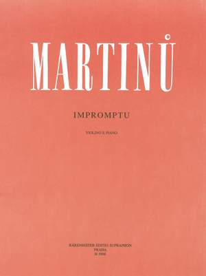 Martinu, B: Impromptu