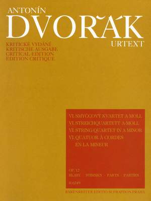 Dvorak, A: String Quartet No. 6 in A minor, Op.12
