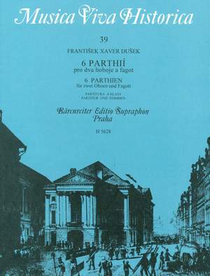 Dussek, Frantisek Xaver: MVH 39 6 Partitas 2 Ob/Bsn Sc/Pt