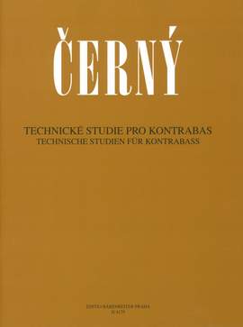 Cerny, Frantisek: Technical Studies Double Bass (Czech)