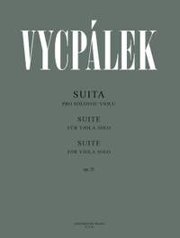 Vycpalek, L: Suite Op21 Viola solo