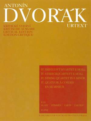 Dvorak, A: String Quartet No. 4 in E minor (B.19)