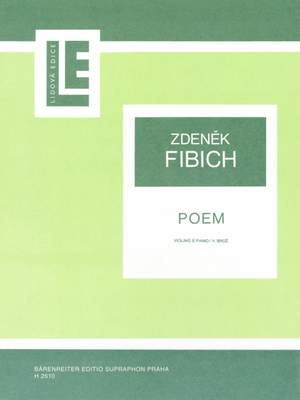 Fibich, Zdenek: Poem Violin & Piano