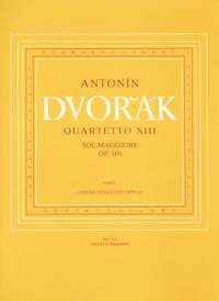 Dvorak, Antonin: String Quartet 13 Gmaj Op106 Parts
