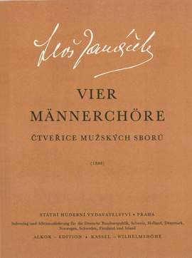 Janacek, L: Four Male Choruses (Cz)