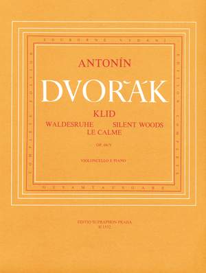 Dvorak, A: Silent Woods, Op.68/ 5