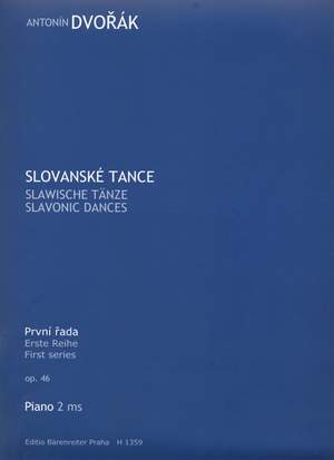 Dvorak, A: Slavonic Dances, Op.46 (Series I, Nos. 1 - 8)