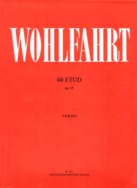 Wohlfahrt, F: 60 Studies, Op.45 (Cz)