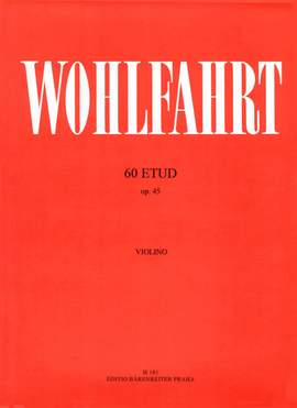 Wohlfahrt, F: 60 Studies, Op.45 (Cz)