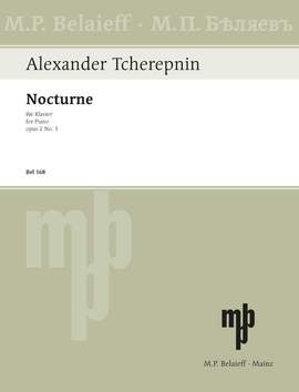 Tcherepnin, A: Nocturne G sharp minor op. 2/1