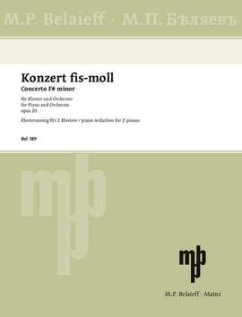 Scriabin: Piano Concerto F# minor op. 20