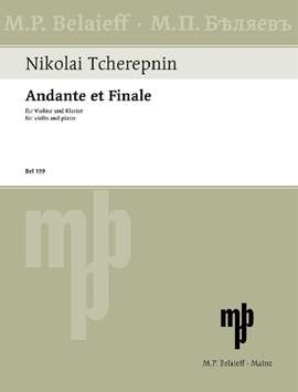 Tcherepnin, N: Andante et Finale