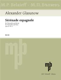 Glazunov, A: Sérénade espagnole A major op. 20/2