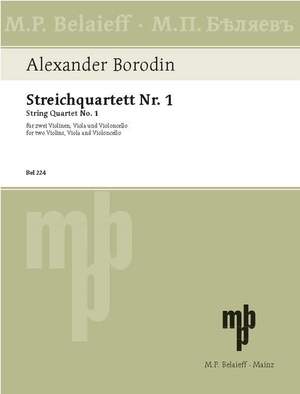 Borodin, A: String Quartet No 1 A major