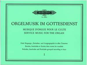Organ Music for Church Service, in 4 volumes, Vol.1