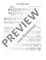 Scriabin: Six Préludes op. 13 Product Image