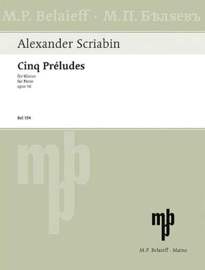 Scriabin: Five Preludes op. 16
