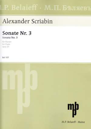 Scriabin: Sonata No 3 op. 23