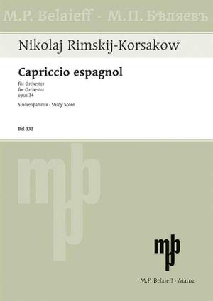 Rimsky-Korsakov, N: Capriccio espagnol op. 34
