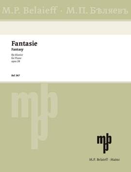 Scriabin: Fantasy B minor op. 28