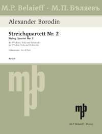 Borodin, A: Streichquartett Nr. 2 D-Dur D major