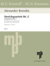 Borodin, A: String Quartet No 2 D major