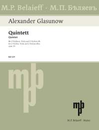 Glazunov, A: Quintet A major op. 39
