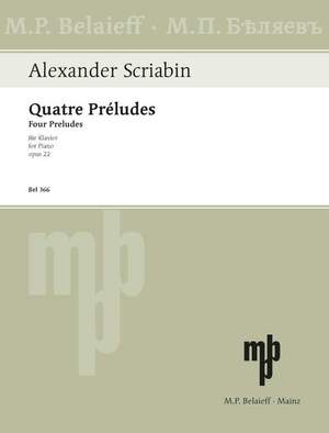 Scriabin: Four Preludes op. 22
