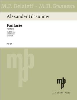 Glazunov, A: Fantasie op. 104