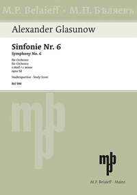 Glazunov, A: Symphony No 6 C minor op. 58