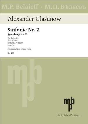 Glazunov, A: Symphony No 2 F# minor op. 16