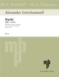 Gretchaninow, A: Four Songs op. 5