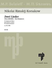 Rimsky-Korsakov, N: Two Romances op. 56/1 und op. 56/2