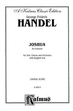 George Frideric Handel: Joshua (1748) Product Image