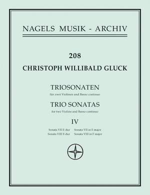 Gluck, C: Trio Sonatas (Urtext), Vol. 4: No.7-8 (E maj, F maj)