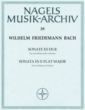 Bach, WF: Sonata in E-flat